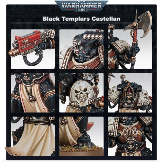 Warhammer 40000: BLACK TEMPLARS CASTELLAN
